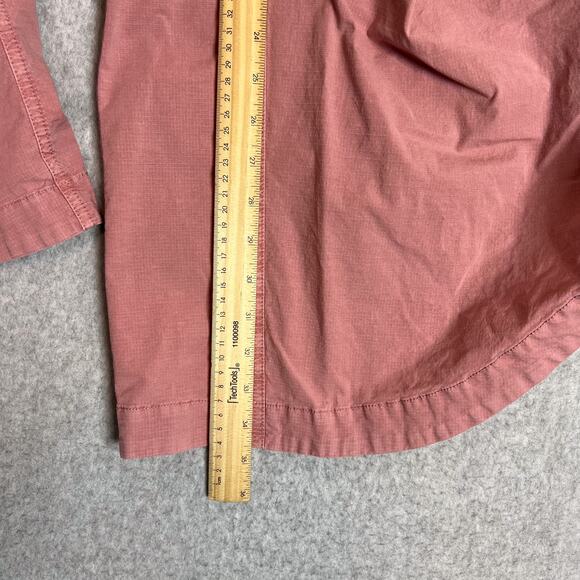 Anthropologie Pink Smocked Waist High Waist Wide Leg Parachute Pants Size Small - Picture 12 of 14